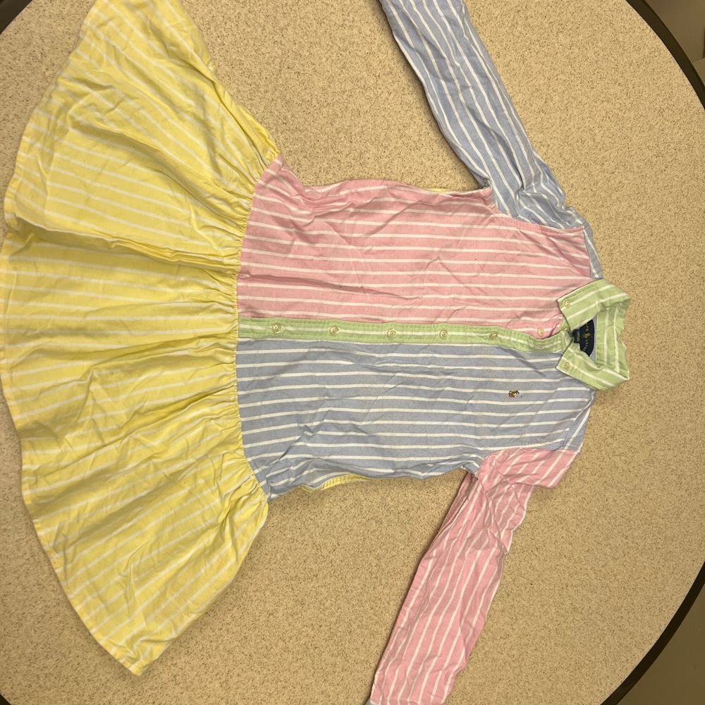 Girls Polo by Ralph Lauren striped dress